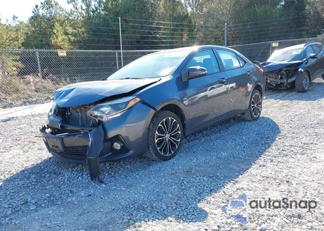 2016 Toyota Corolla S Plus из США, поврежденный, VIN 2T1BURHE4GC533924